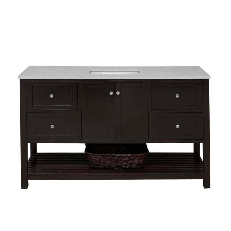 KBC Chertsey 60" Single Bathroom Vanity Set & Reviews Perigold